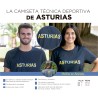 CAMISETA TÉCNICA DEPORTIVA DE ASTURIAS