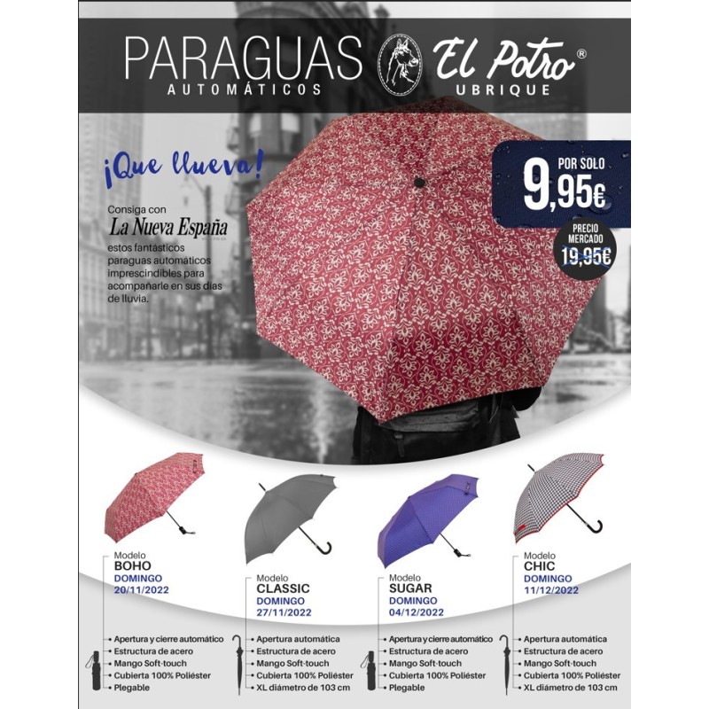 PARAGUAS AUTOMATICOS EL POTRO