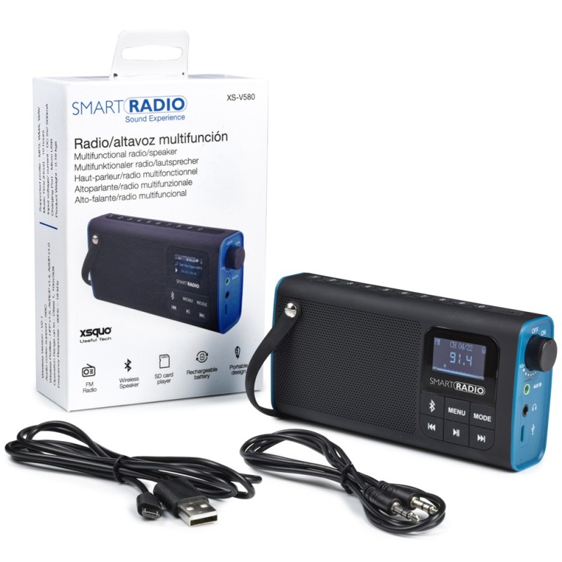 SmartRadio - Radio inalámbrica - Aparato de Radio a Pilas