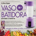 Vaso Batidora Portátil a Batería - Consíguela Ahora