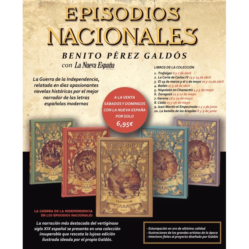 EPISODIOS NACIONALES - Benito Peréz Galdós