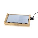 PLANCHA DE ASAR ELECTRICA BASE BAMBU