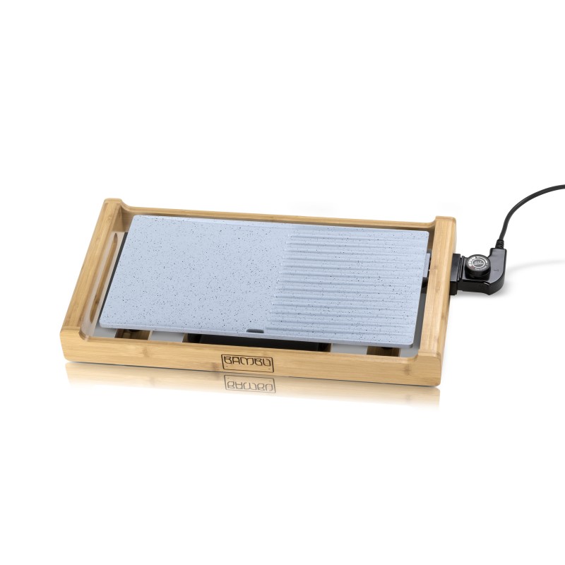 PLANCHA DE ASAR ELECTRICA BASE BAMBU
