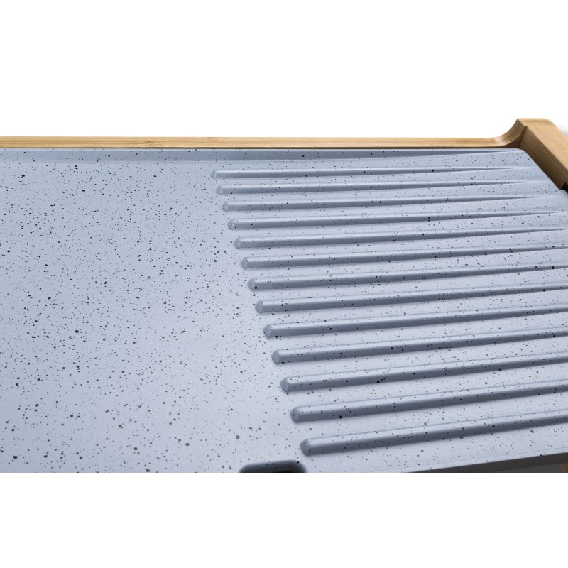 PLANCHA DE ASAR ELECTRICA BASE BAMBU