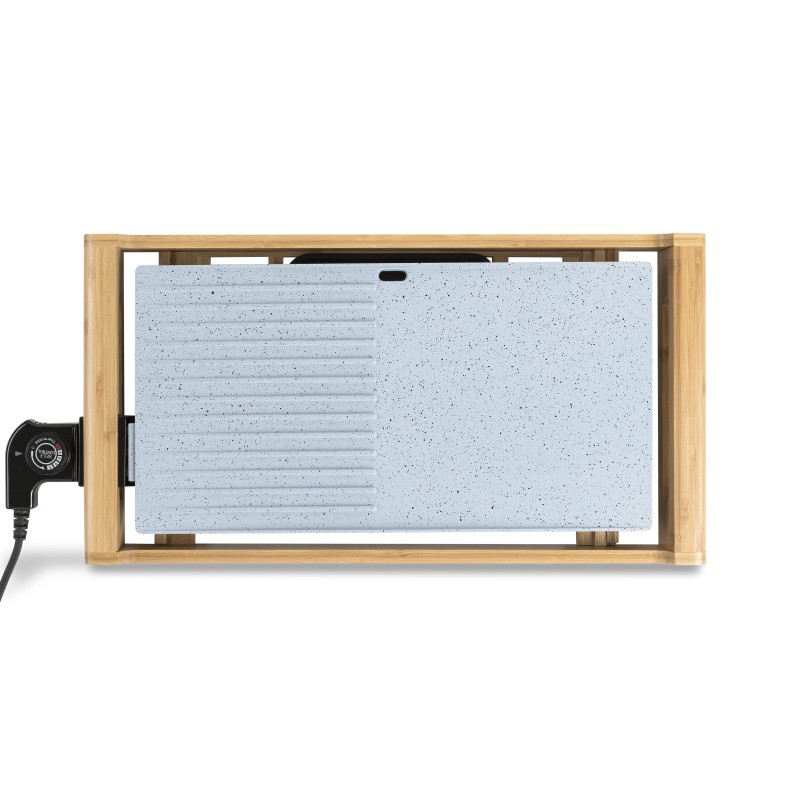 PLANCHA DE ASAR ELECTRICA BASE BAMBU