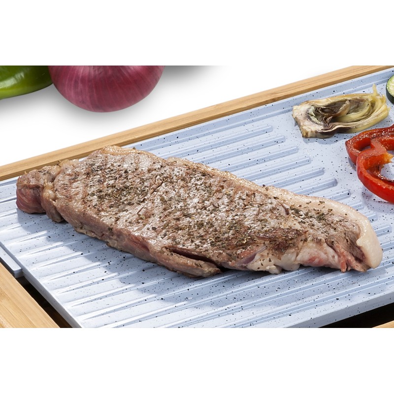 PLANCHA DE ASAR ELECTRICA BASE BAMBU